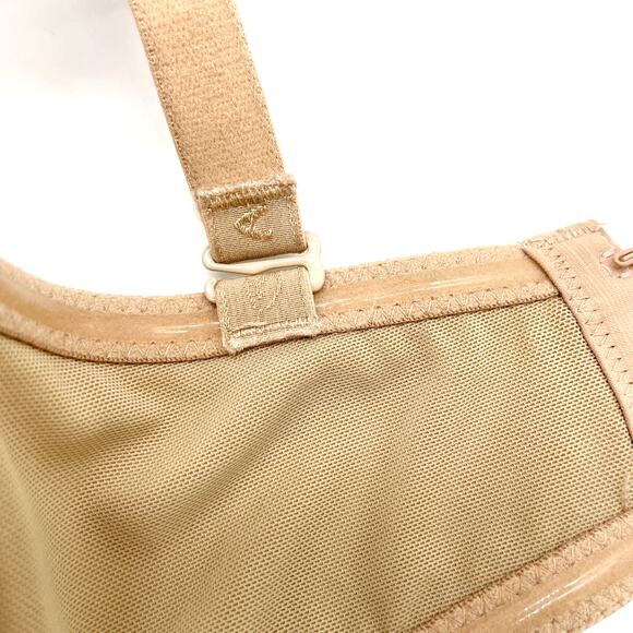 Affinitas Intimates Womens 34DD Push‎ Up Bra Molded Convertible Beige Underwire - Picture 6 of 10